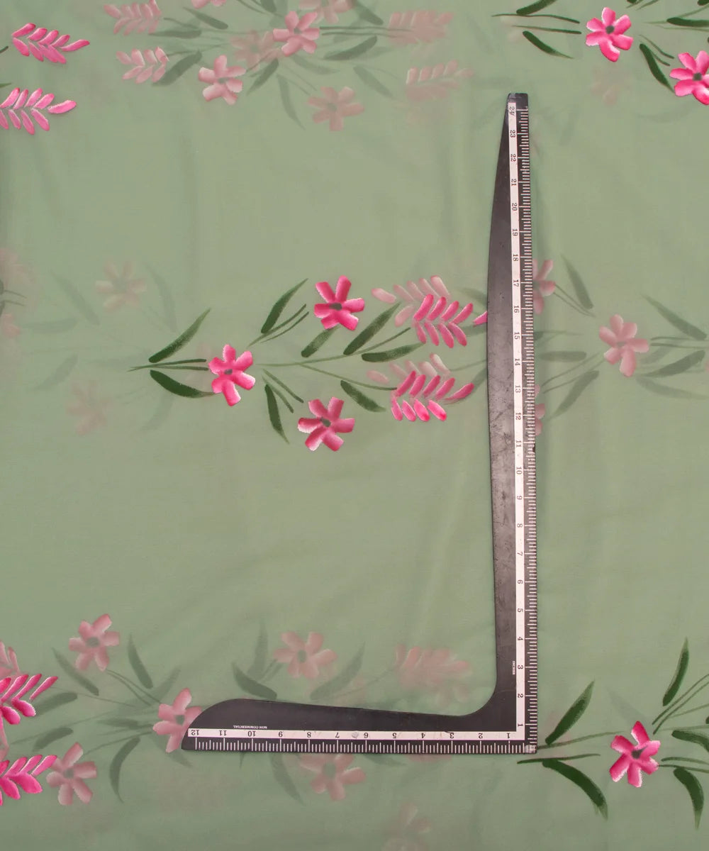 Hand Paint Saree Fabric Online