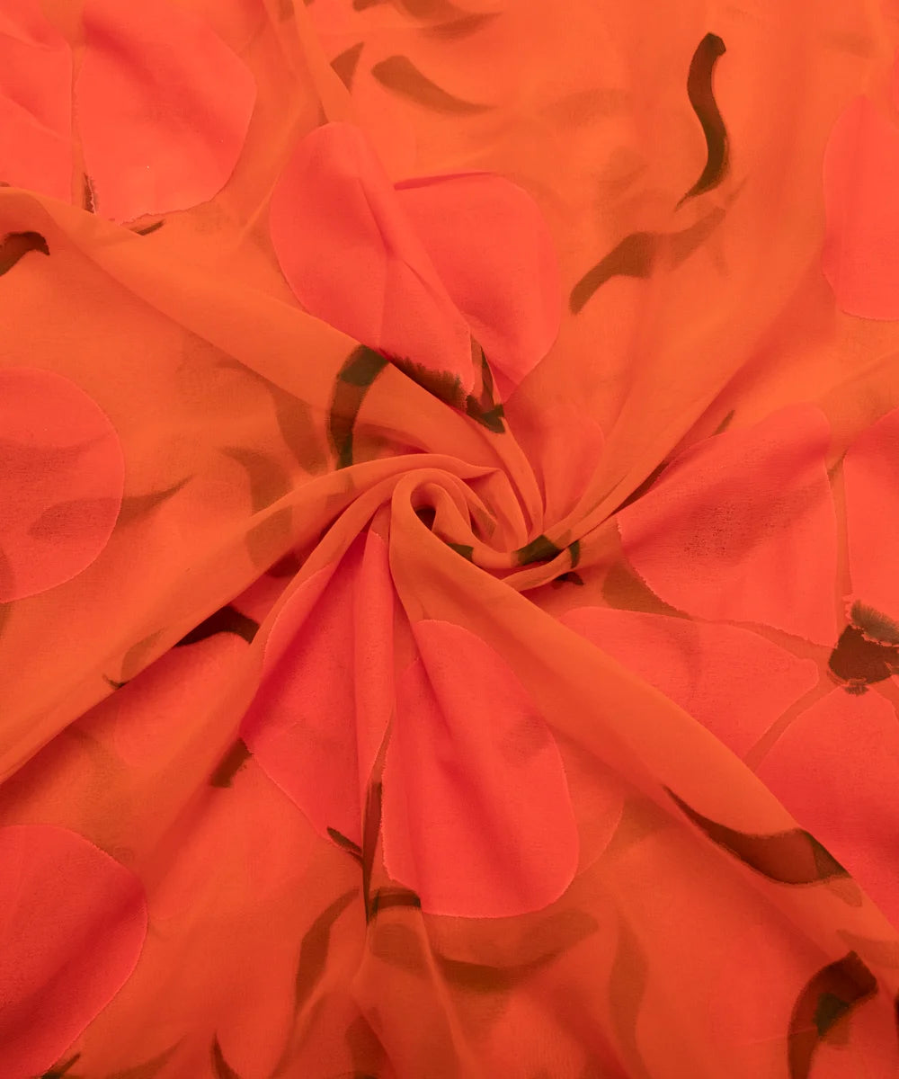 Hand Paint Saree Fabric Online