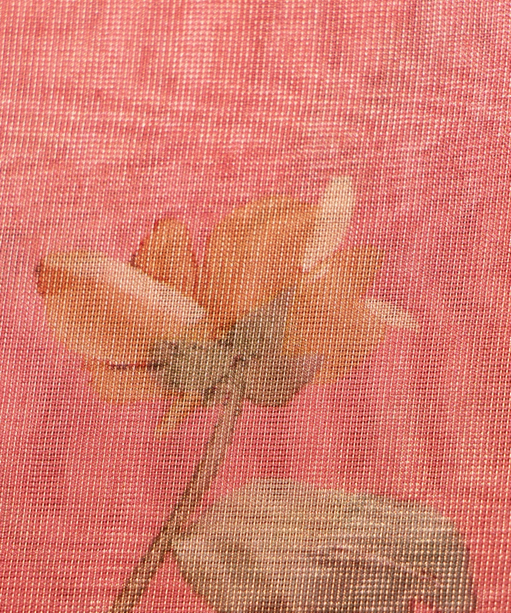 Buy Printed Tissue Silk Fabric