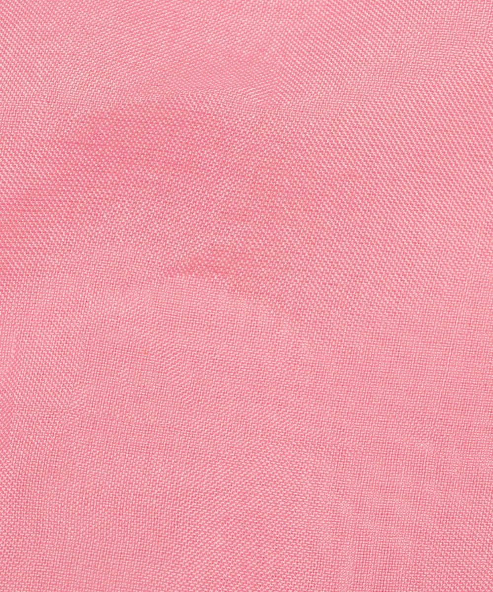 Baby Pink Plain Uppada Silk Fabric