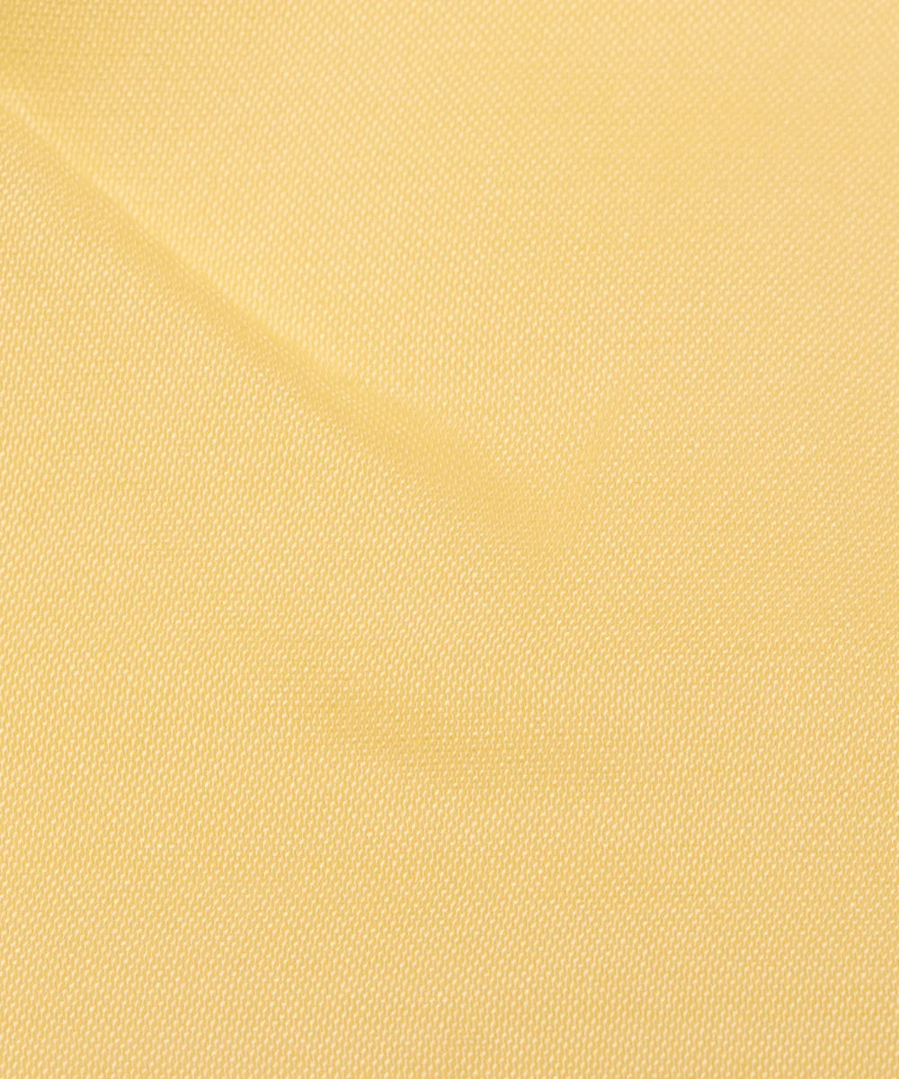 Light Yellow Plain Uppada Silk Fabric