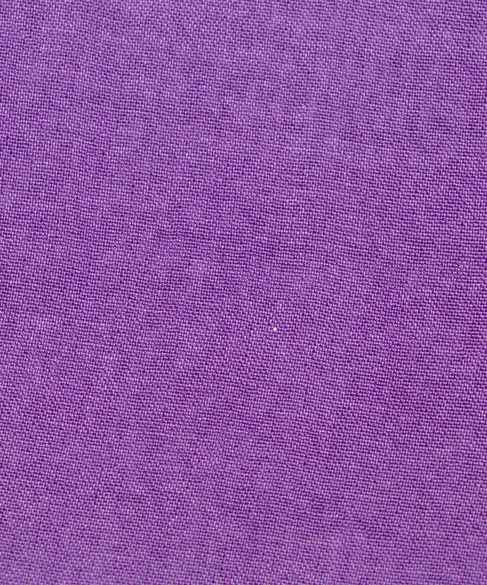 Light Purple Plain Uppada Silk Fabric