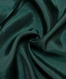 Dark Green Plain Uppada Silk Fabric