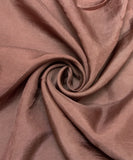 Rosy Brown Plain Uppada Silk Fabric