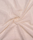 Off White Cutwork Cotton Hakoba Fabric