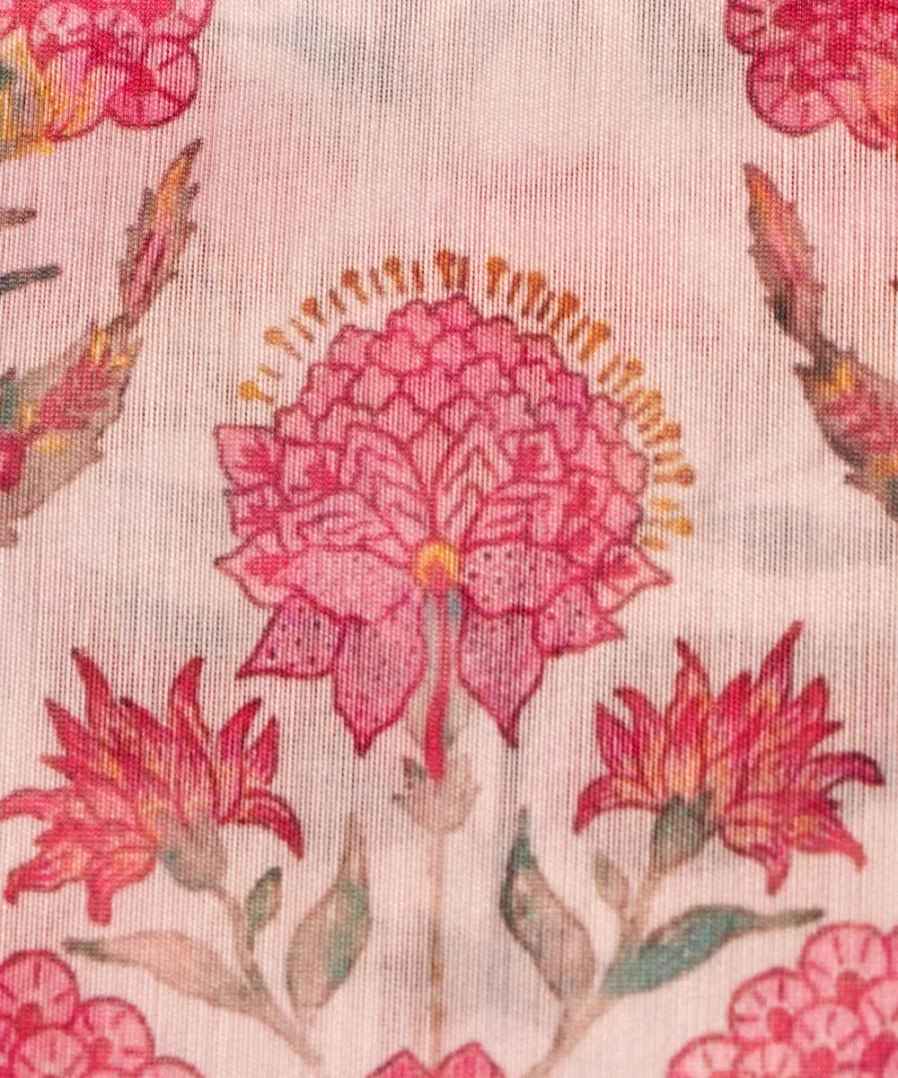 Best Printed Chanderi Fabric Fabric Dekho