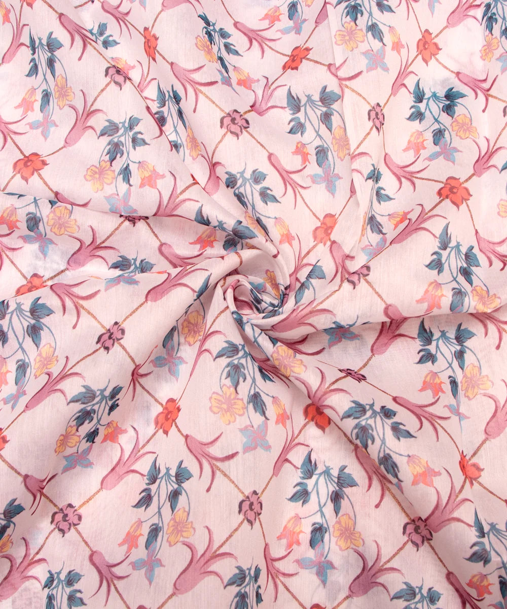 Best Printed Chanderi Fabric Fabric Dekho