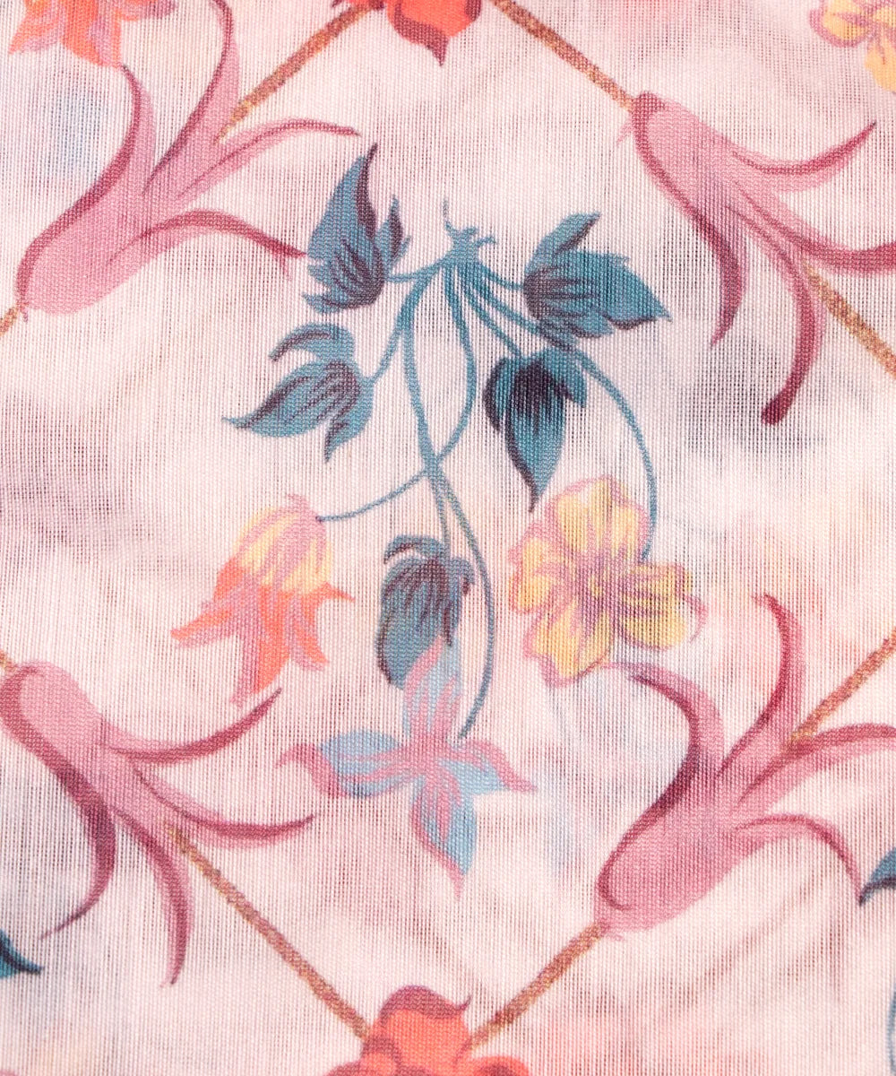 Best Printed Chanderi Fabric Fabric Dekho
