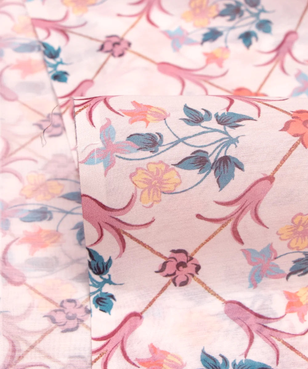 Best Printed Chanderi Fabric Fabric Dekho