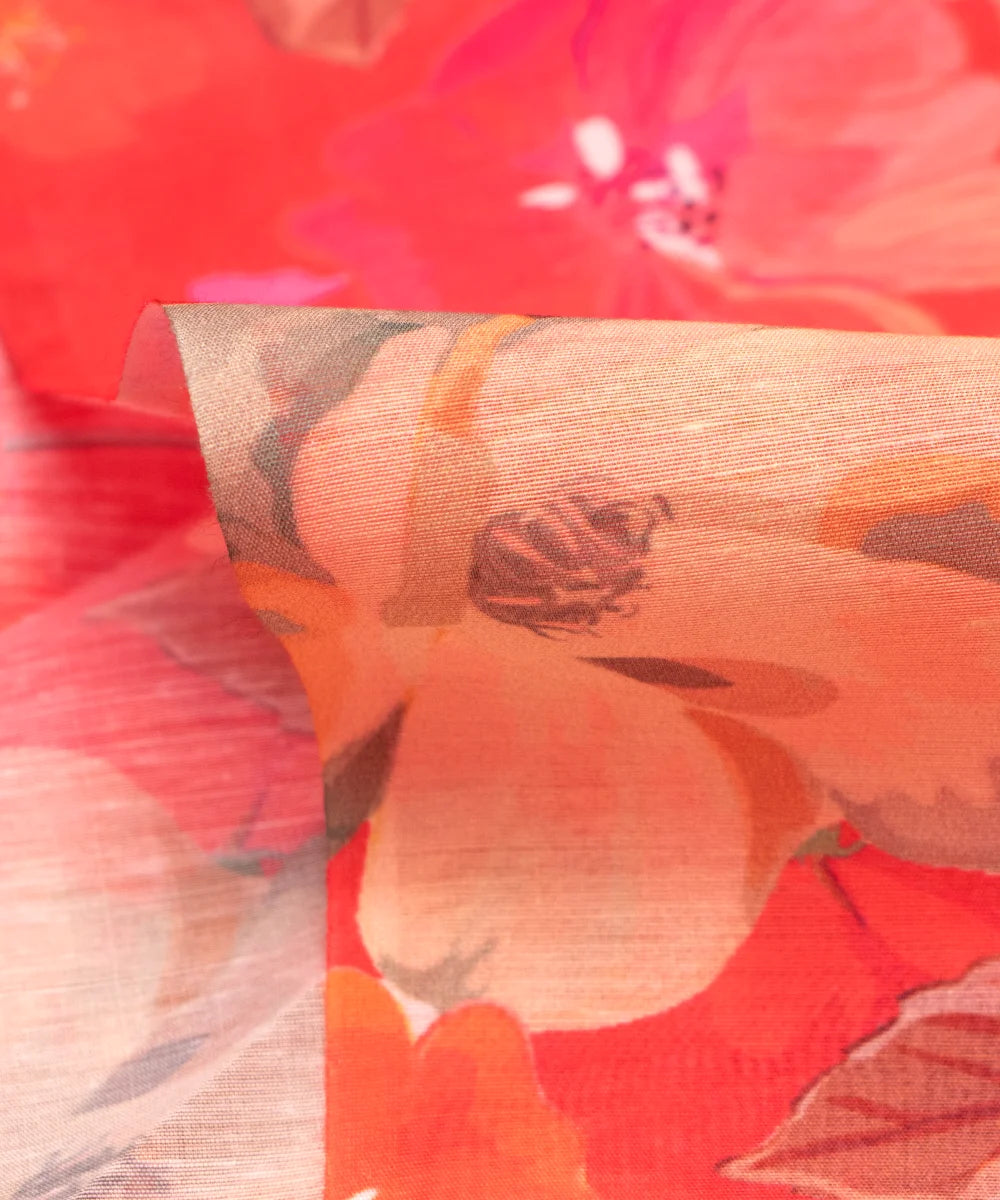 Best Printed Chanderi Fabric Fabric Dekho