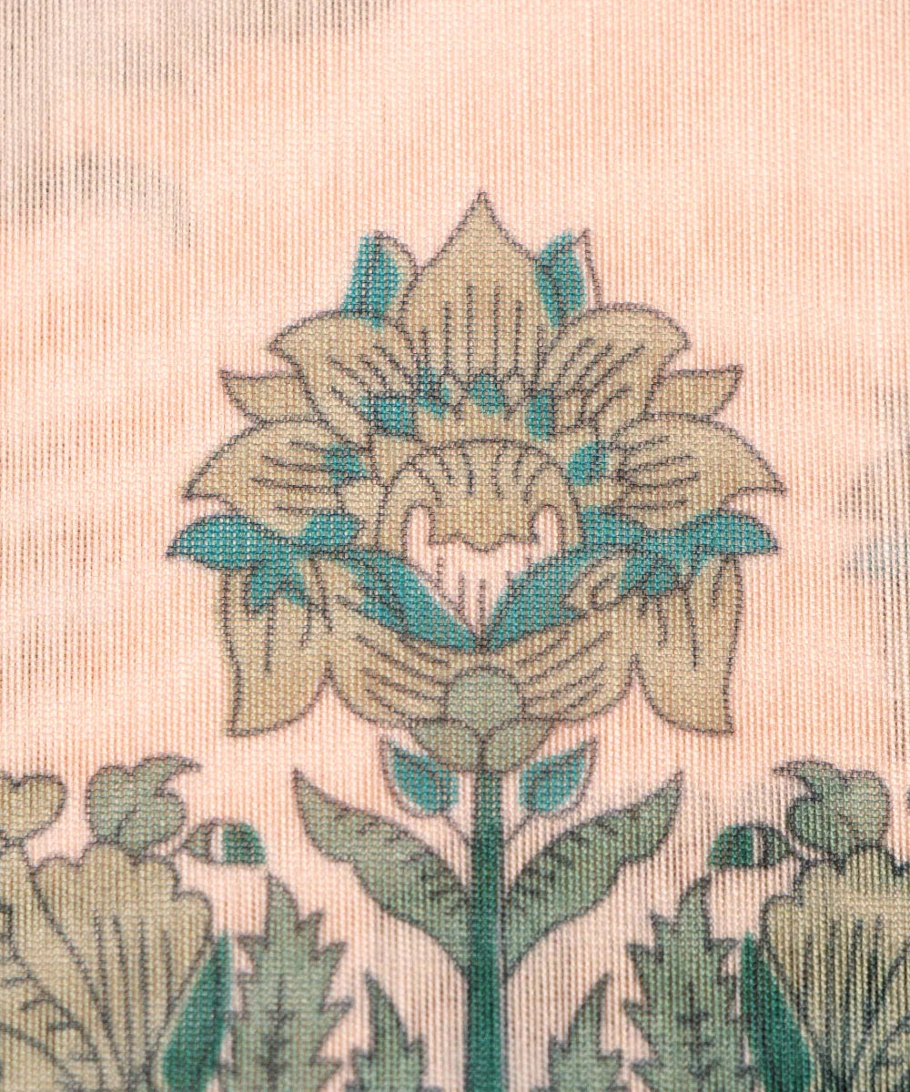 Best Printed Chanderi Fabric Fabric Dekho