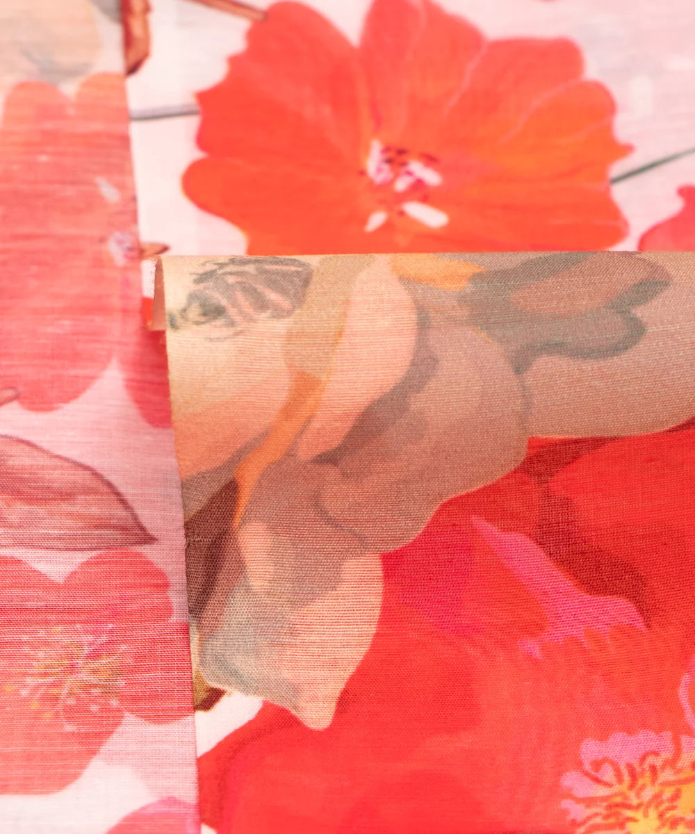 Best Printed Chanderi Fabric Fabric Dekho