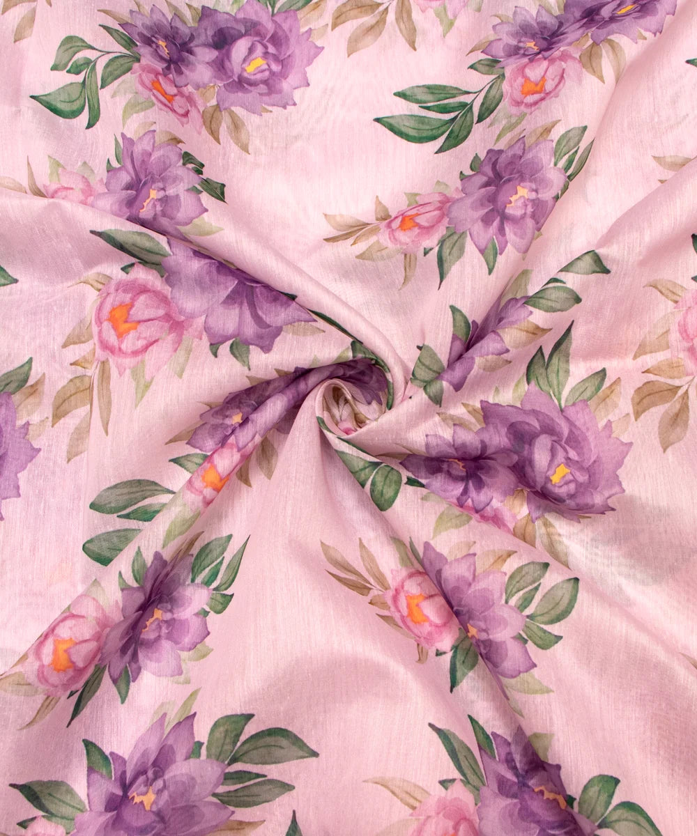 Best Printed Chanderi Fabric Fabric Dekho