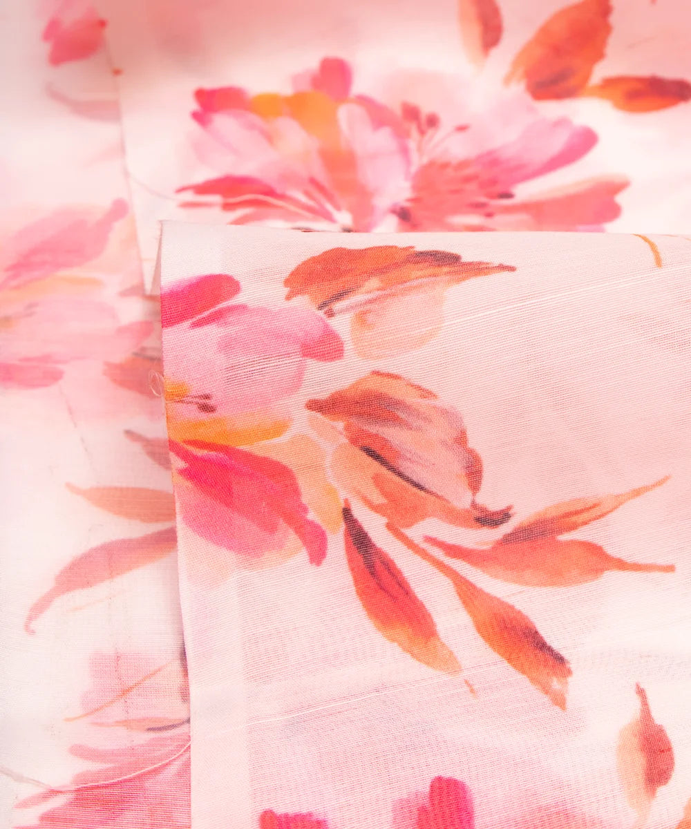 Best Printed Chanderi Fabric Fabric Dekho