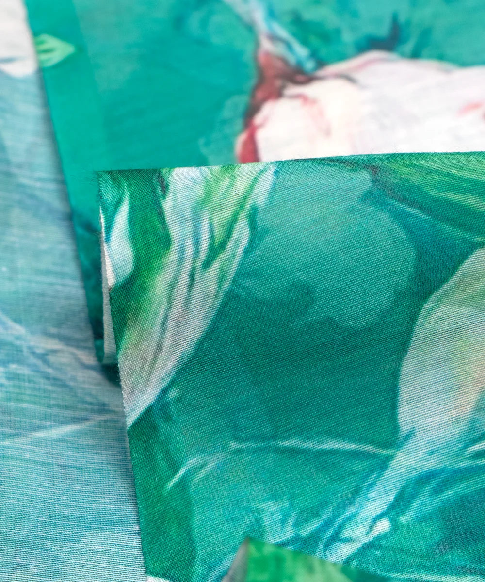 Best Printed Chanderi Fabric Fabric Dekho