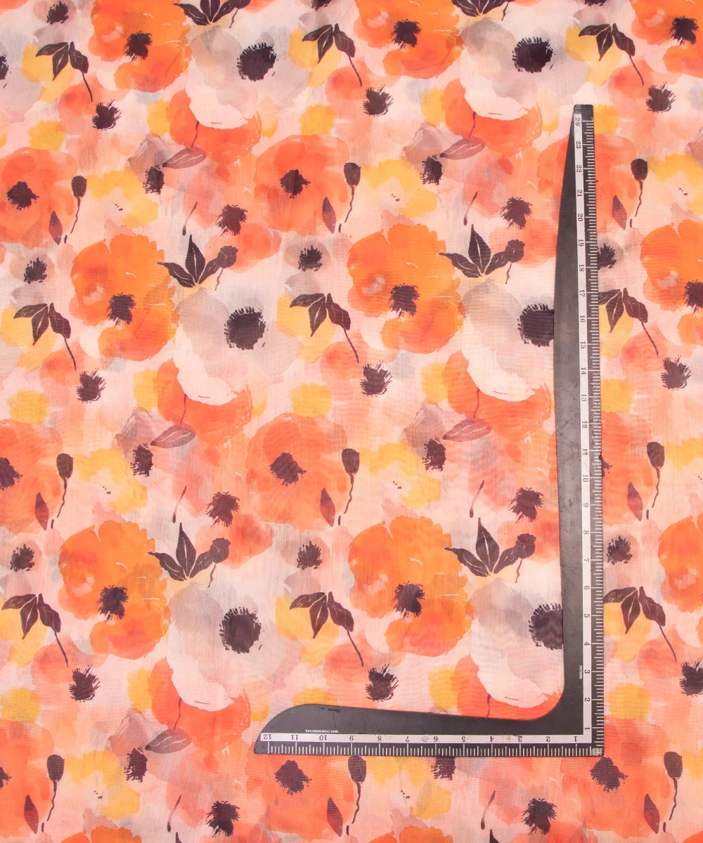 Best Printed Chanderi Fabric Fabric Dekho