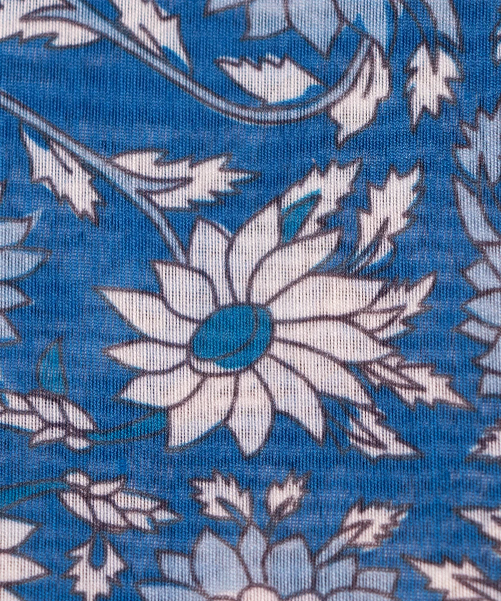 Best Printed Chanderi Fabric Fabric Dekho