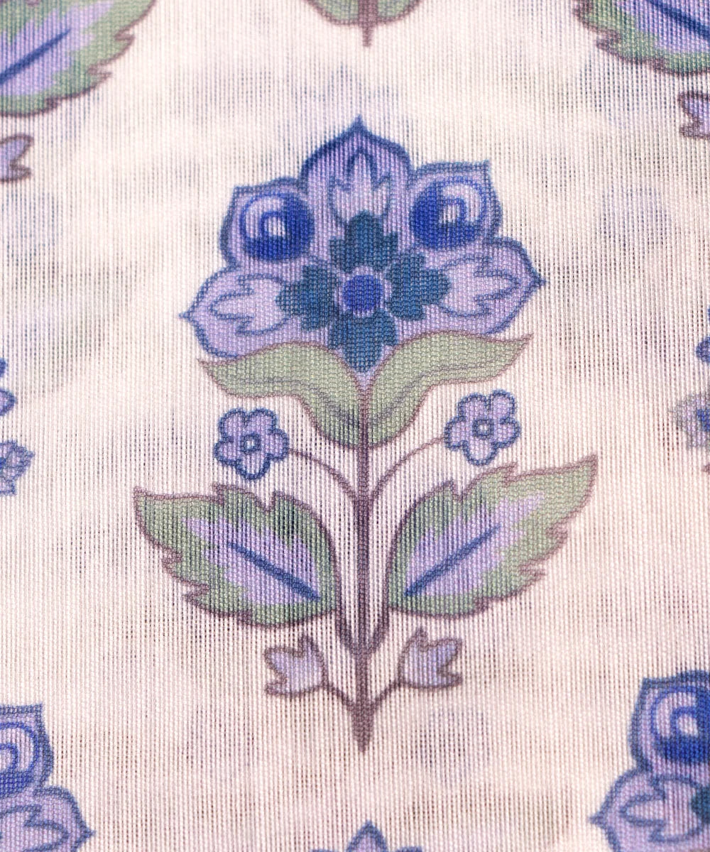 Best Printed Chanderi Fabric Fabric Dekho