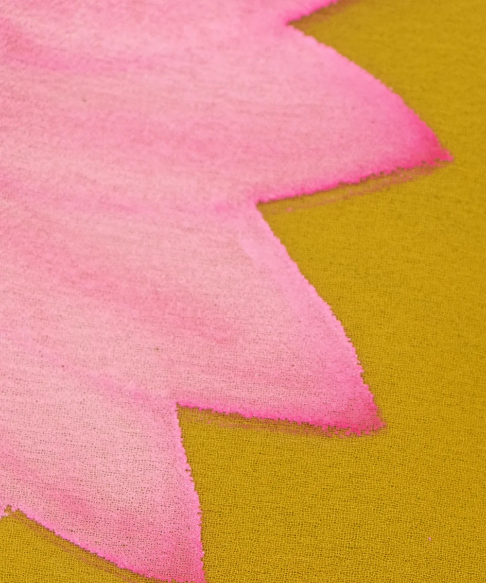 Hand Paint Saree Fabric