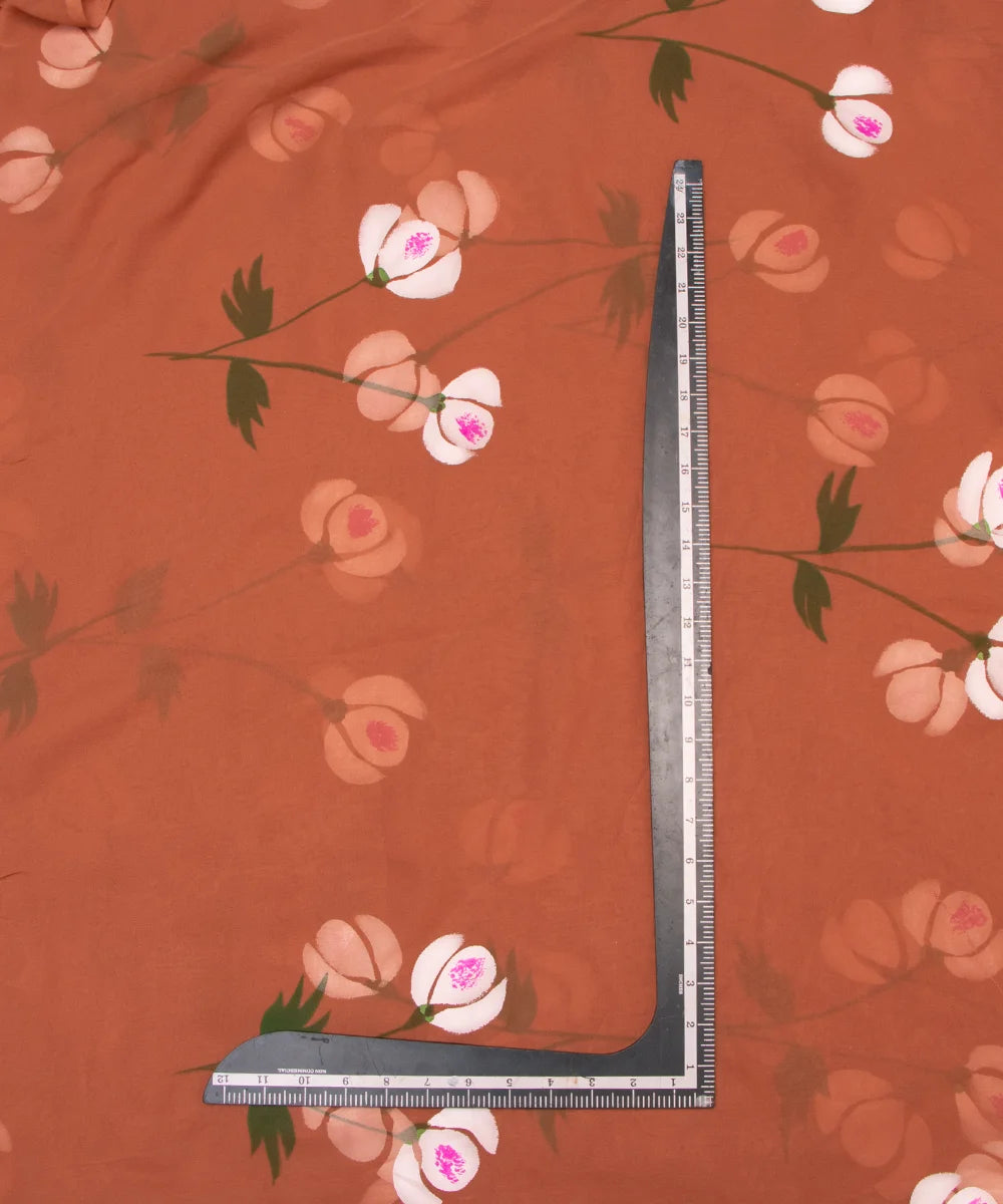 Hand Paint Saree Fabric