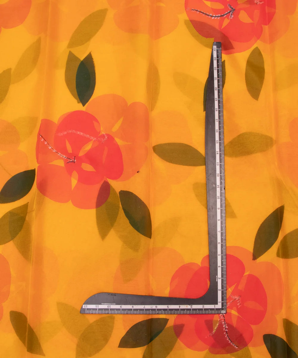 Hand Paint Organza Fabric