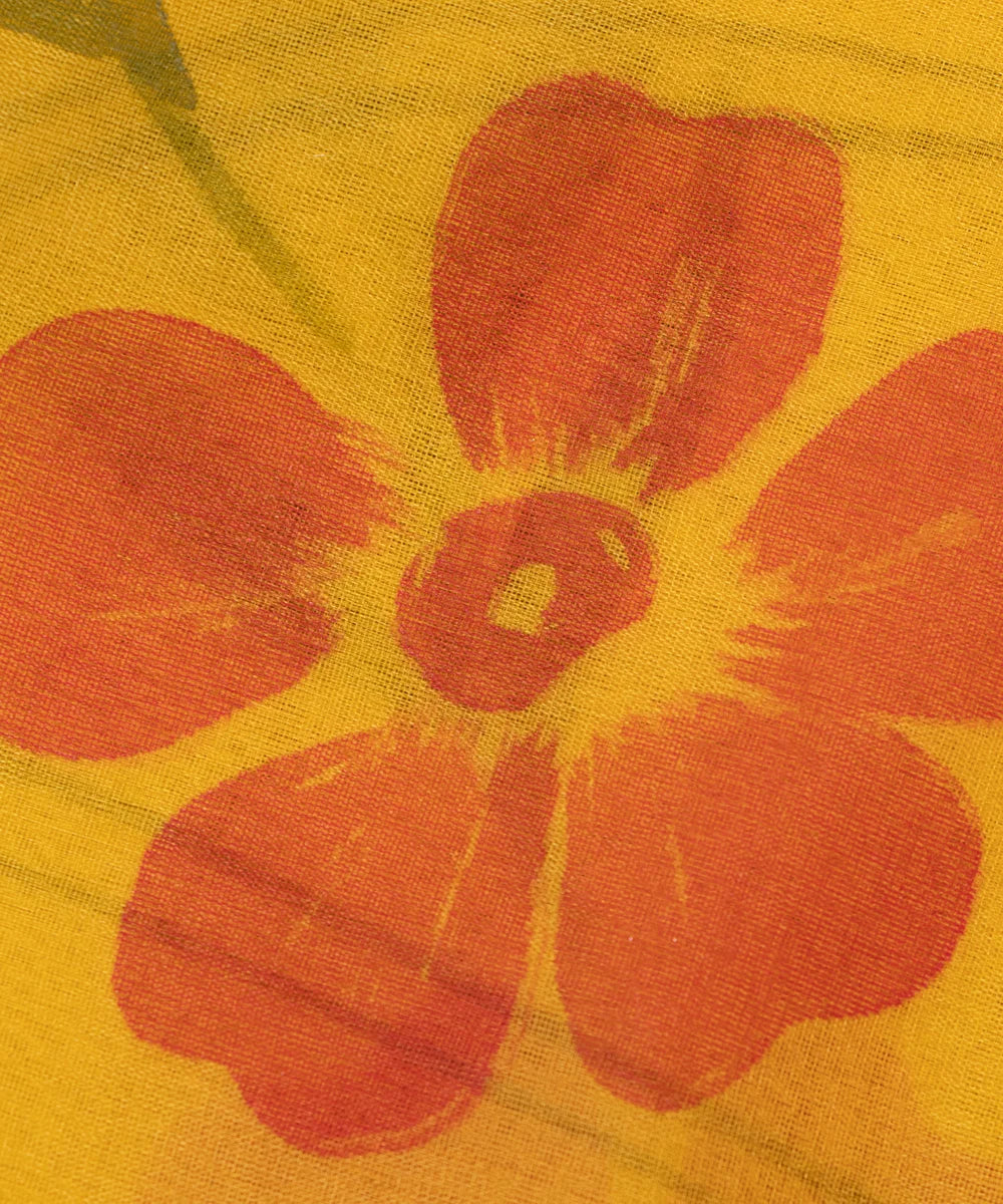 Hand Paint Organza Fabric