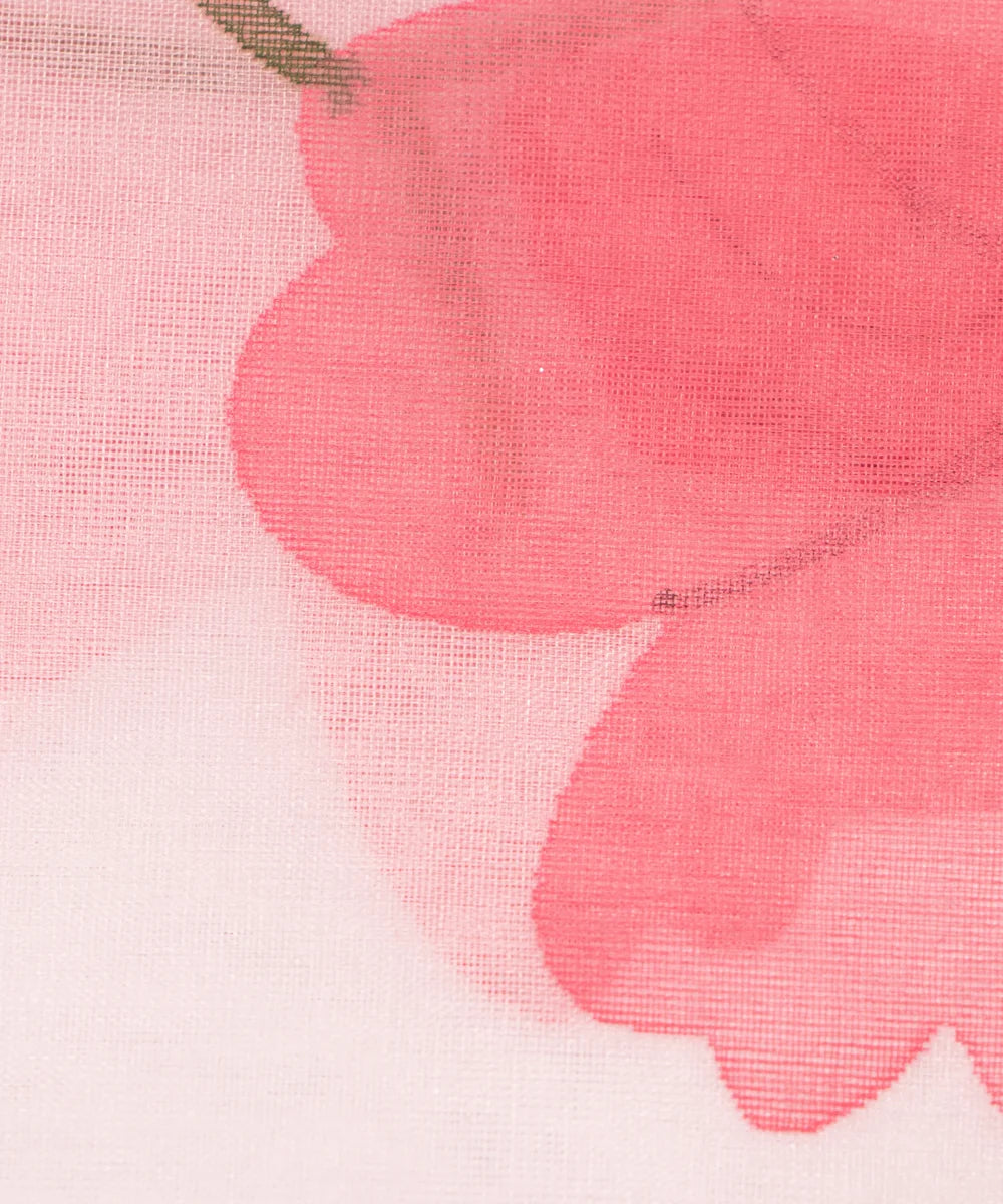 Buy Hand Painting Organza Fabric Online