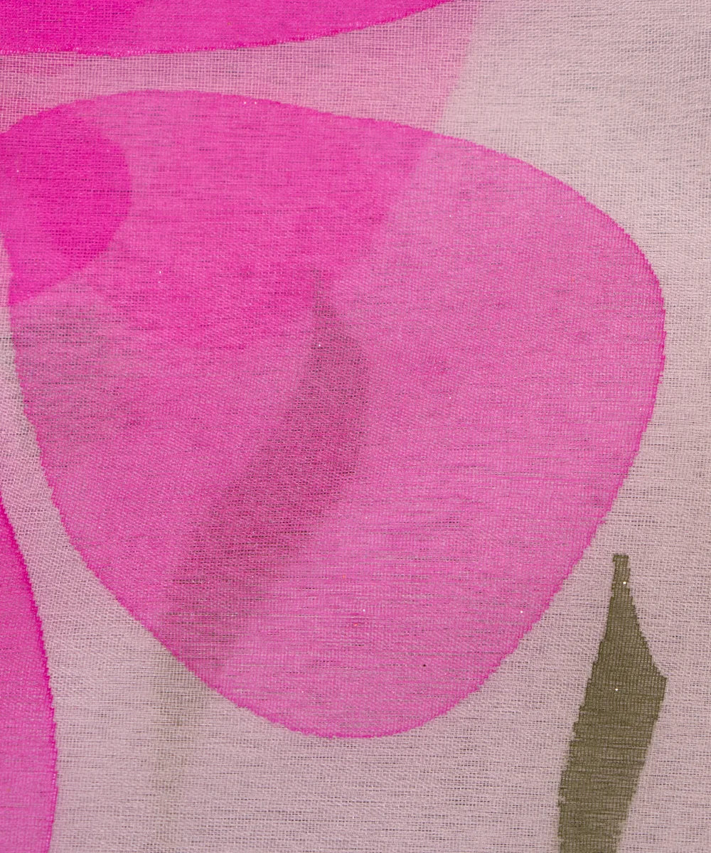 Buy Hand Painting Organza Fabric Online