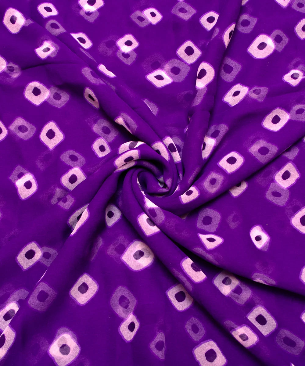 Bandhani Georgette Fabric