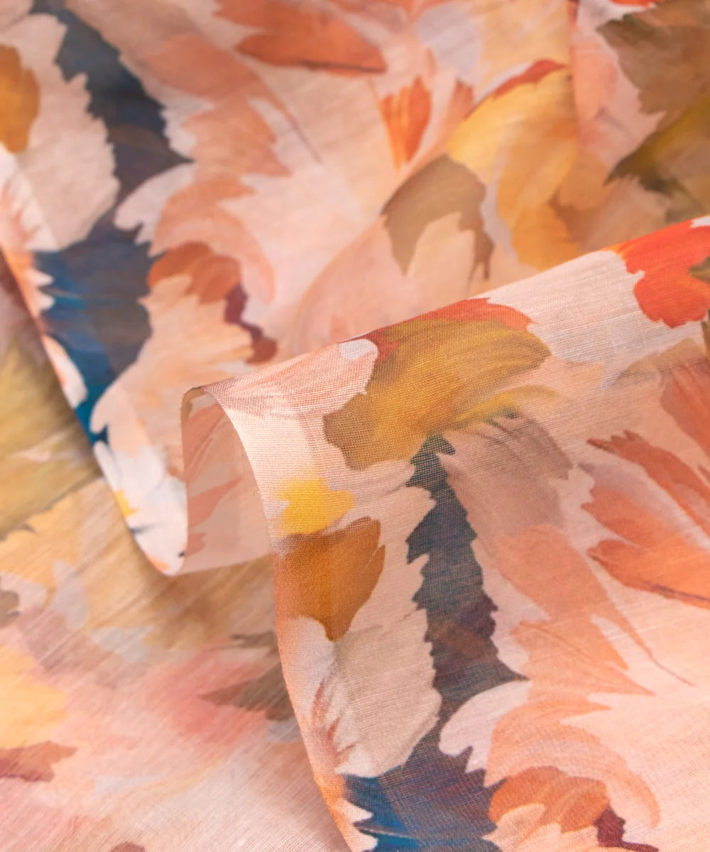 Buy Mul Chanderi Fabric For Suit