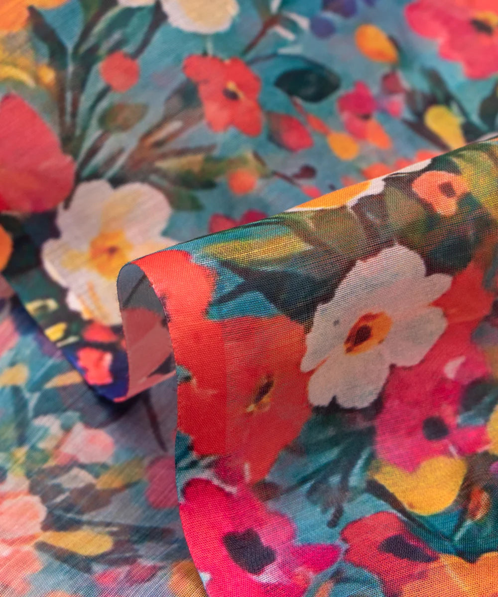 Buy Mul Chanderi Fabric For Suit