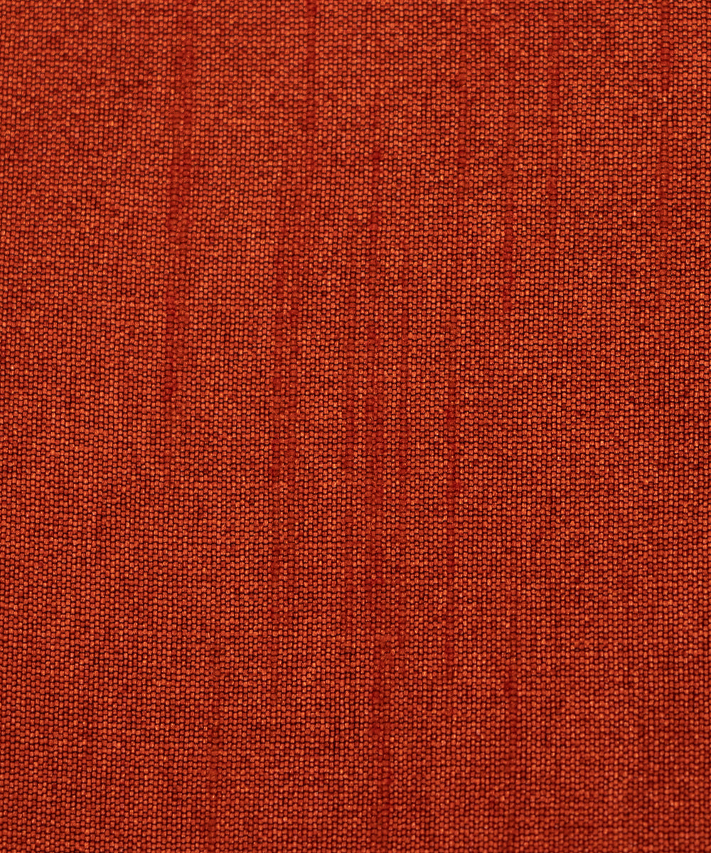 Copper Colour Plain Raw Silk Fabric