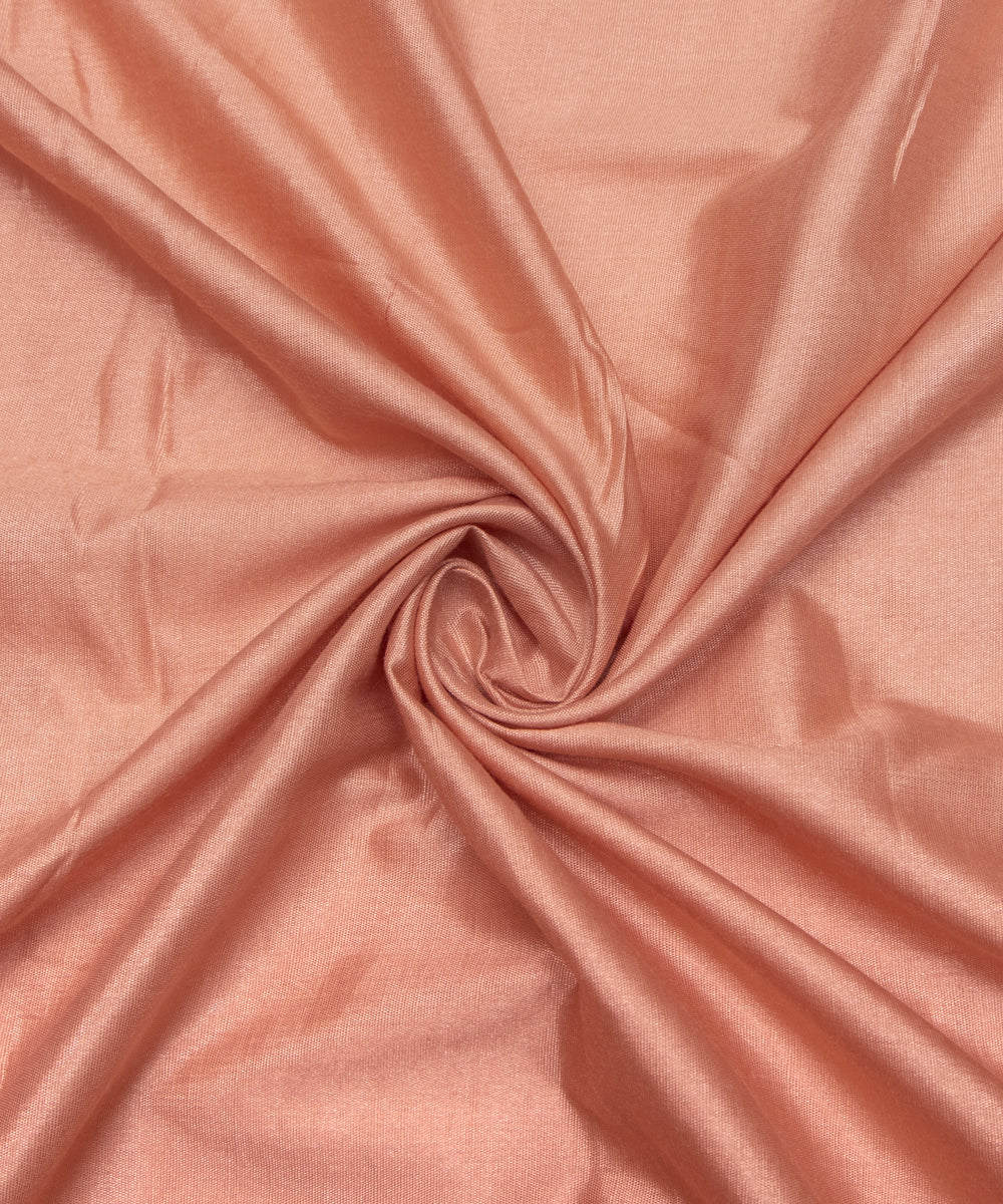Peach Colour Plain Santoon Fabric