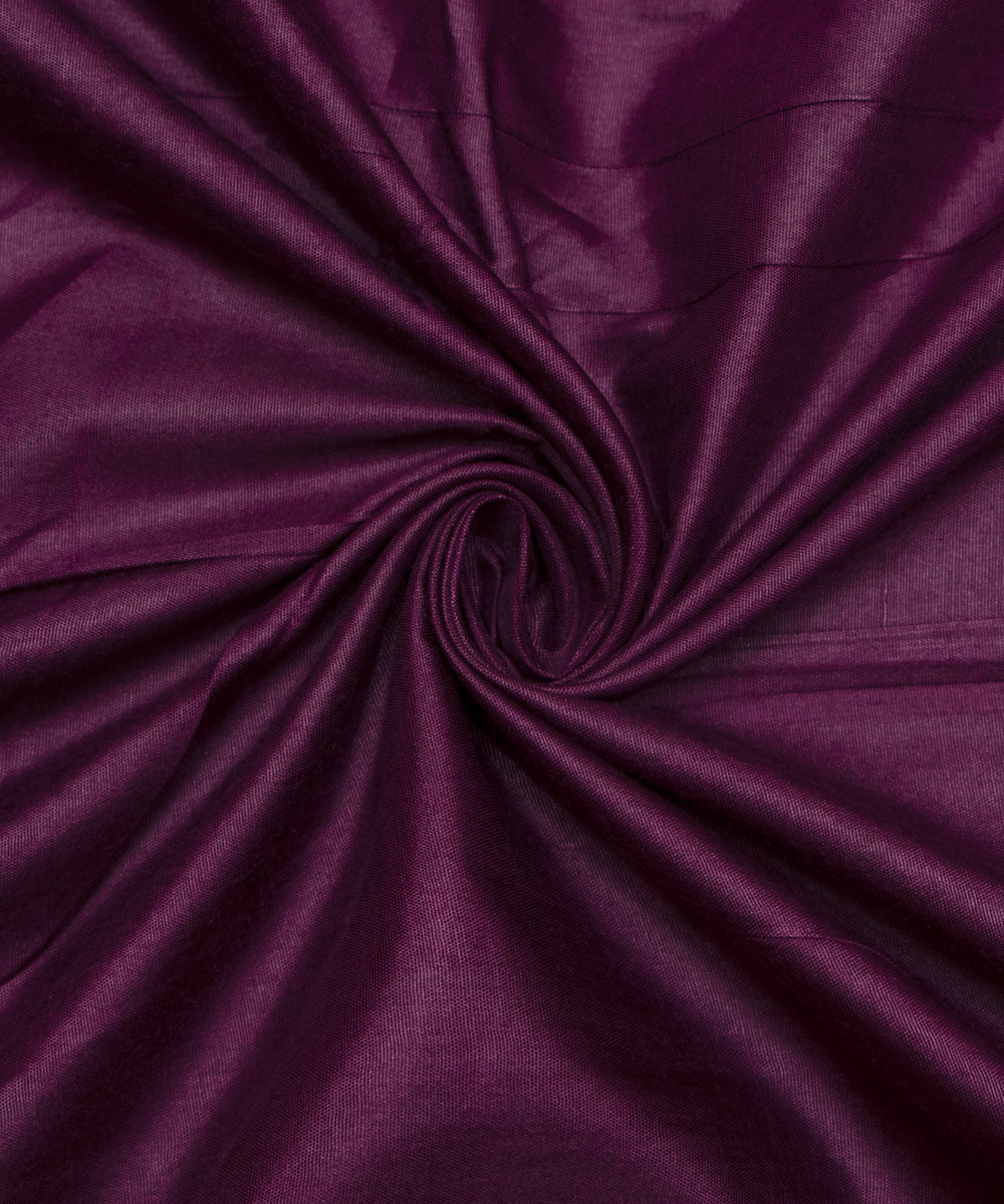 Wine Colour Plain Santoon Fabric