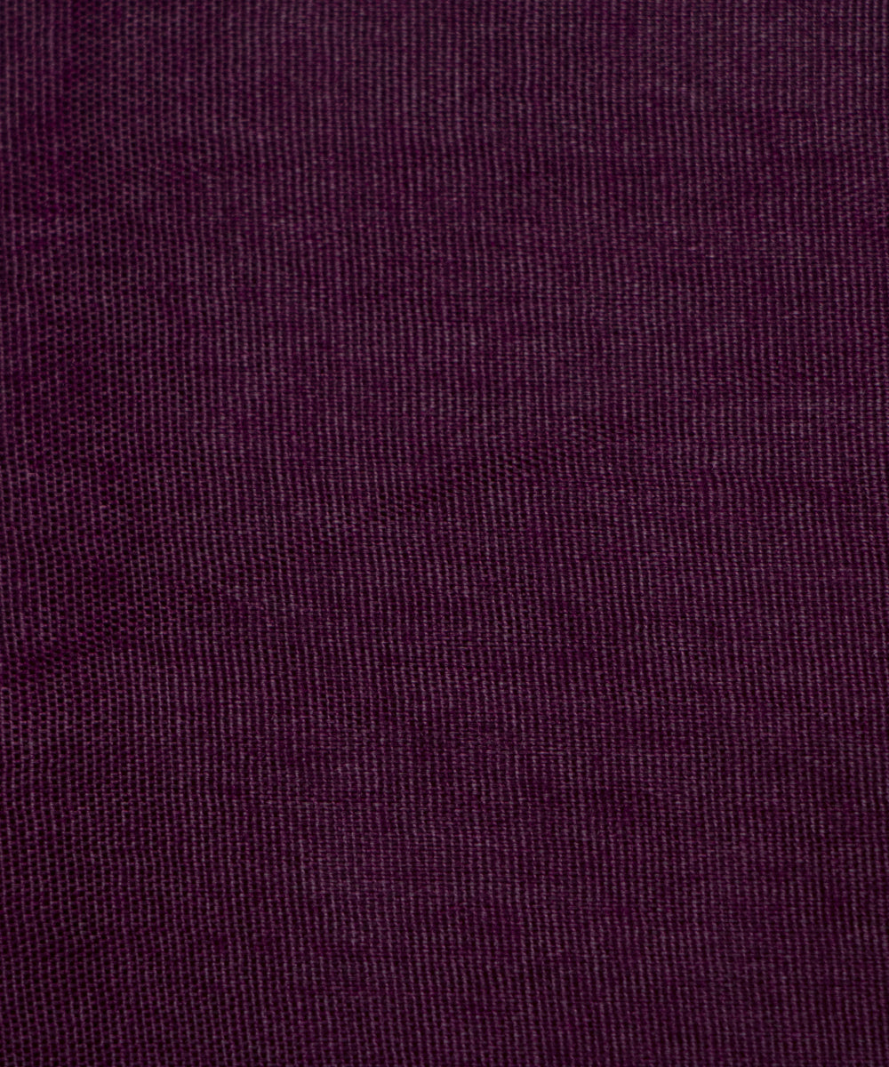 Wine Colour Plain Santoon Fabric
