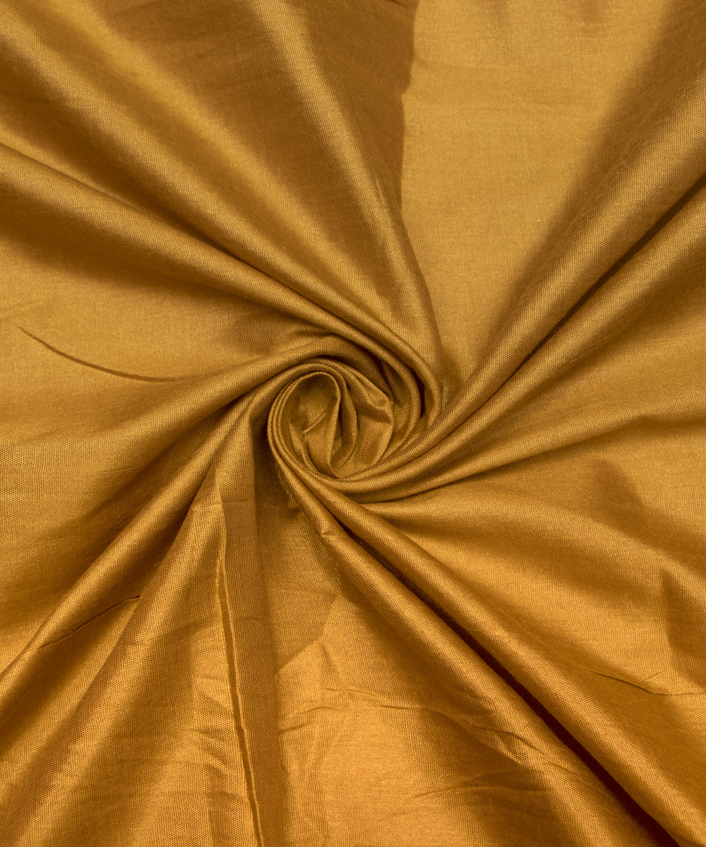 Golden Colour Plain Santoon Fabric