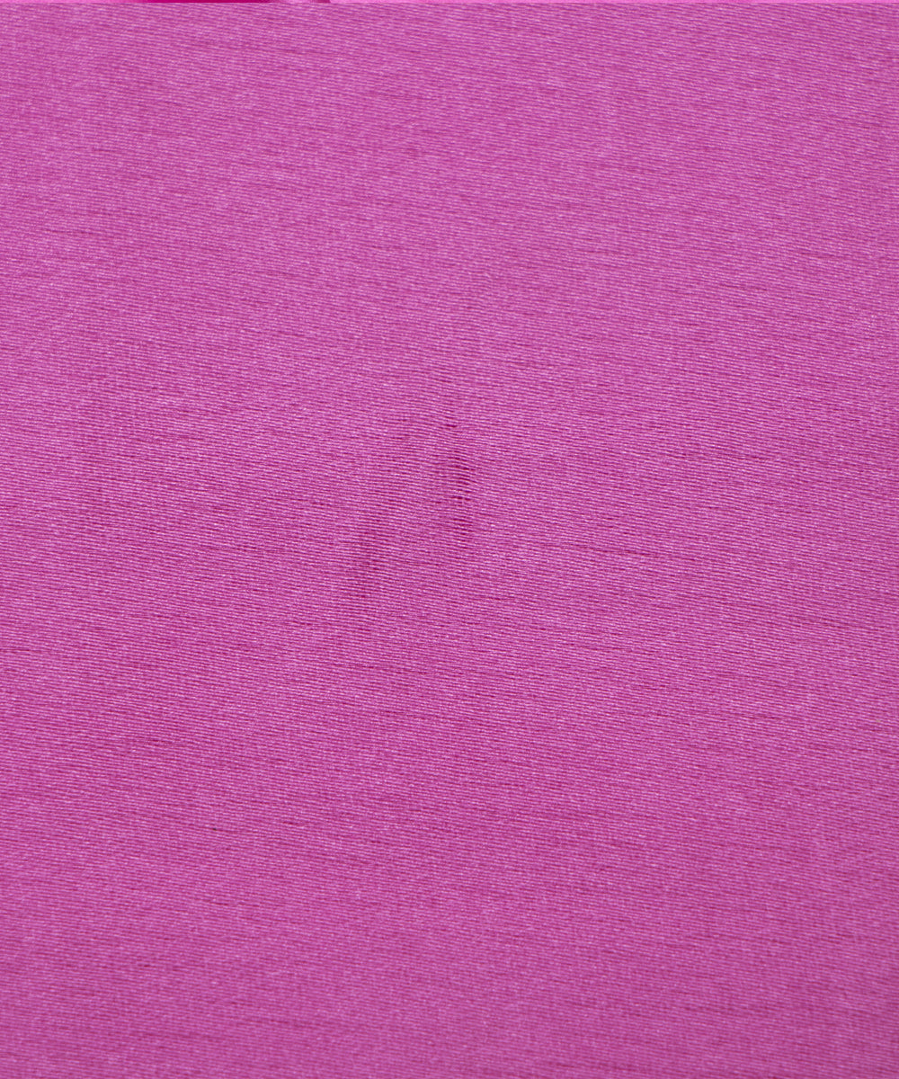 Dark Pink Colour Plain Satin Fabric
