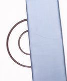 Blue Grey Colour Plain Satin Fabric