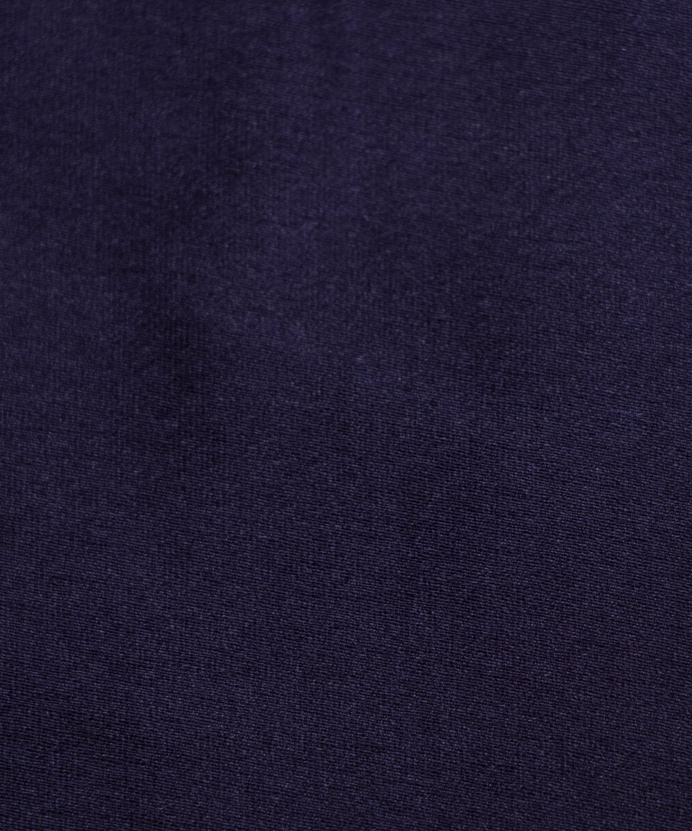 Navy Blue Colour Plain Satin Fabric