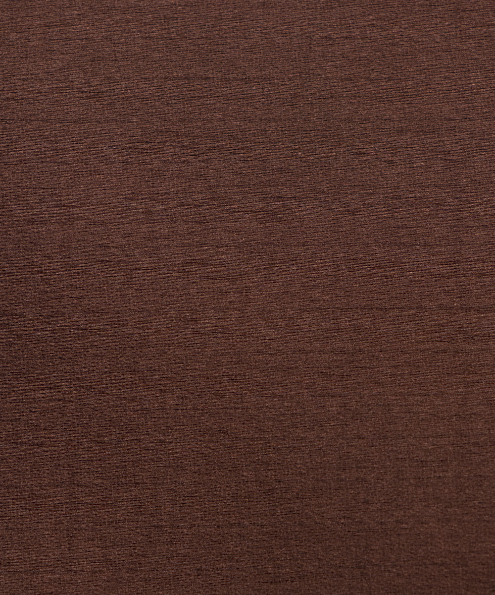 Brown Colour Plain Satin Fabric