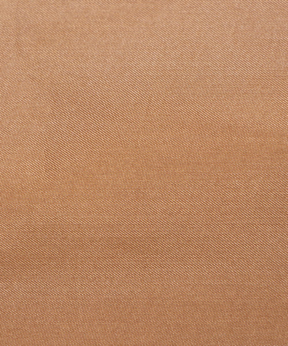 Beige Colour Two Tone Plain Paper Silk Fabric