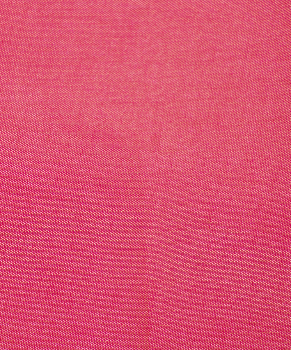 Pink Yellow Colour Two Tone Plain Paper Silk Fabric