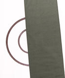 Khaki Green Colour Plain Net Fabric