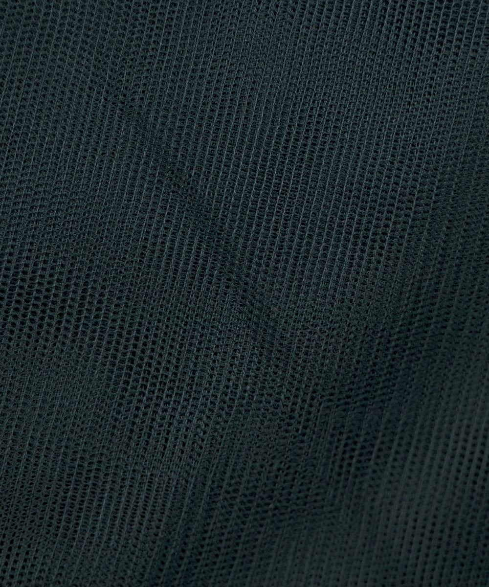 Olive Colour Plain Net Fabric