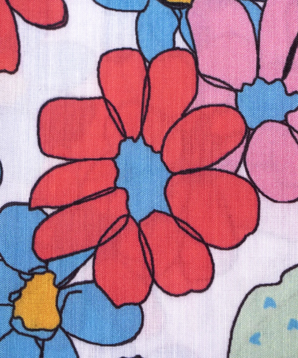 Printed Muslin Fabric Material Online