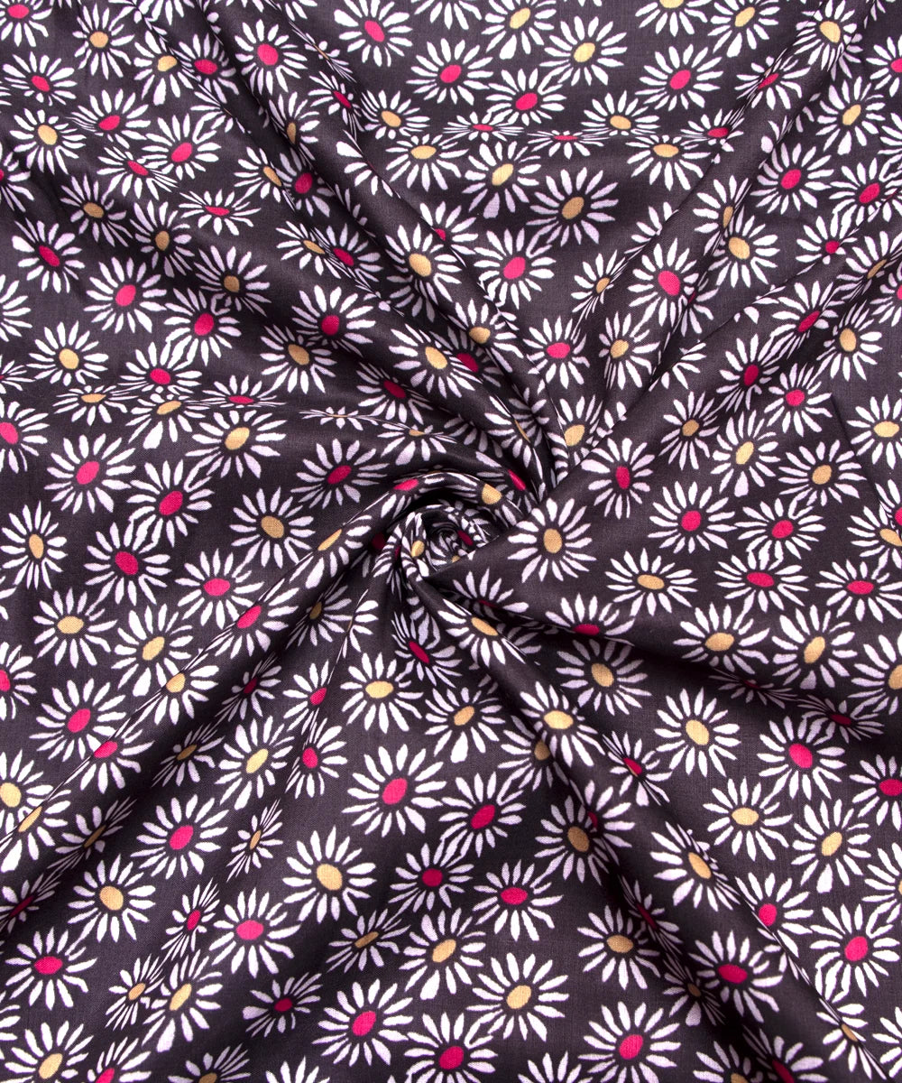 Printed Muslin Fabric Material Online