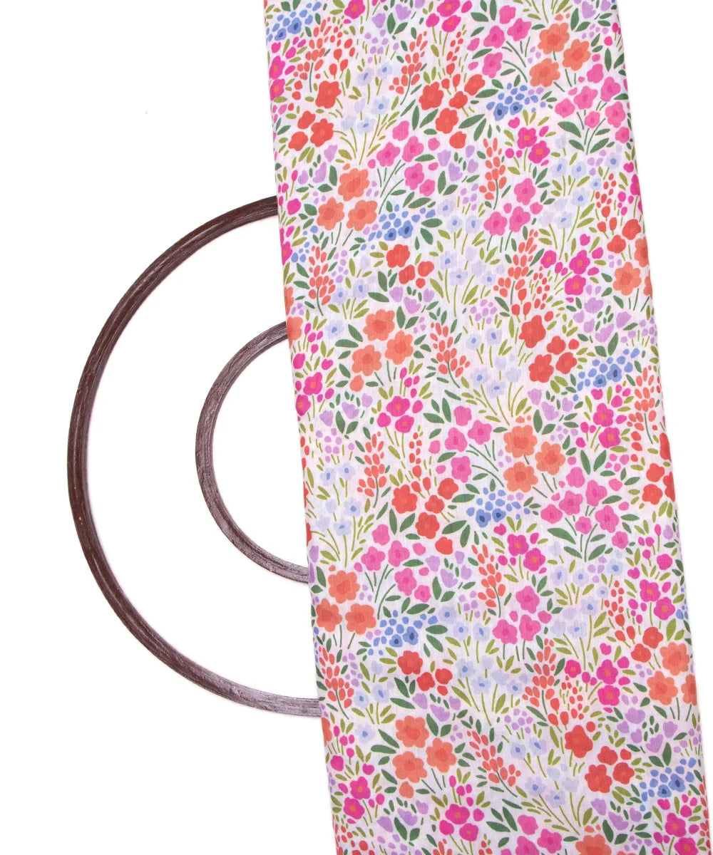 Printed Muslin Fabric Material Online