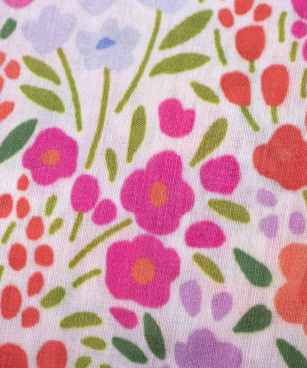 Printed Muslin Fabric Material Online