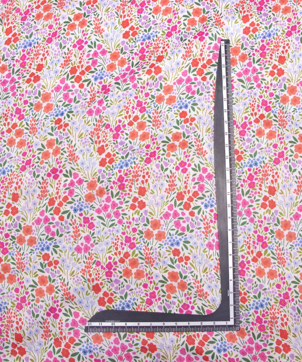Printed Muslin Fabric Material Online