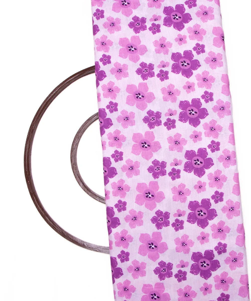 Printed Muslin Fabric Material Online